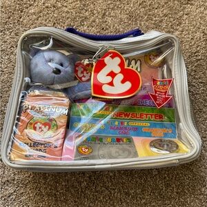 UNOPENED Ty Beanie Babies Platinum Edition Club Kit